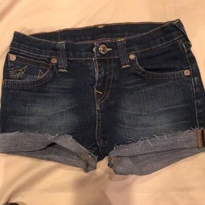 True Religion Denim shorts